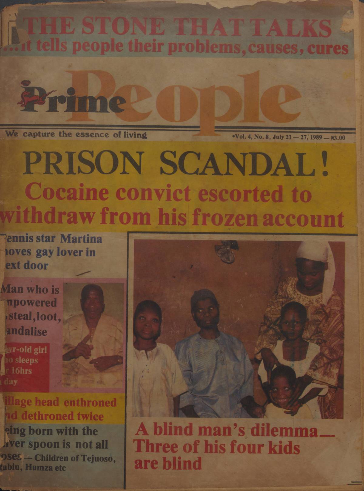 In 1989, while serving a 30-year prison sentence in Kirikiri for cocaine trafficking, Kingsley Eze r...