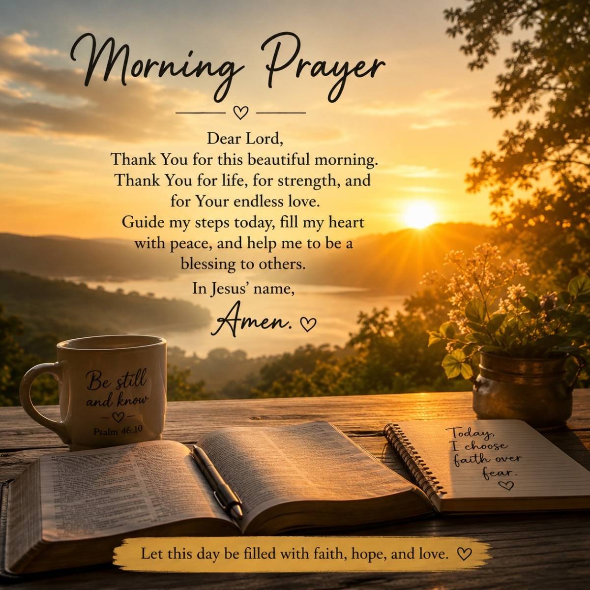 Don’t Start Today Without This Simple Prayer