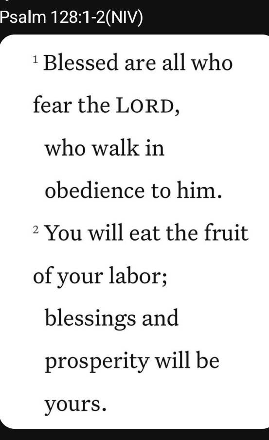 The Fear Of The Lord
