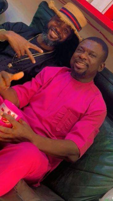 A good moment with my old time primary and secondary school childhood friend today as he paid me a s...