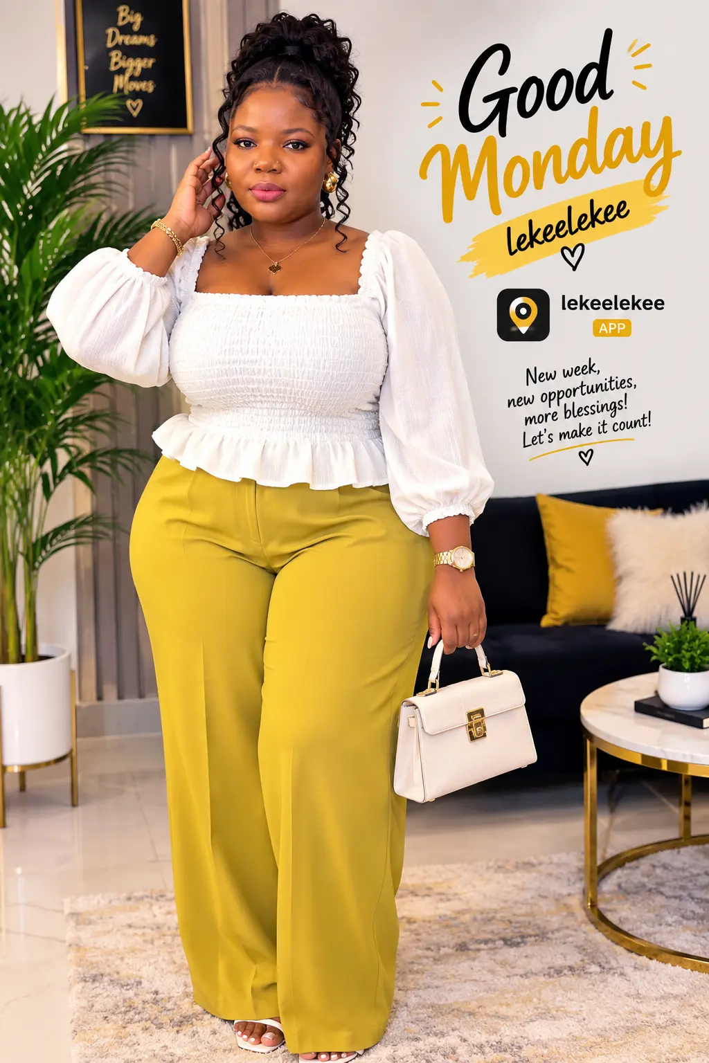 Good morning my lovers, may this week be good to us 💞💞