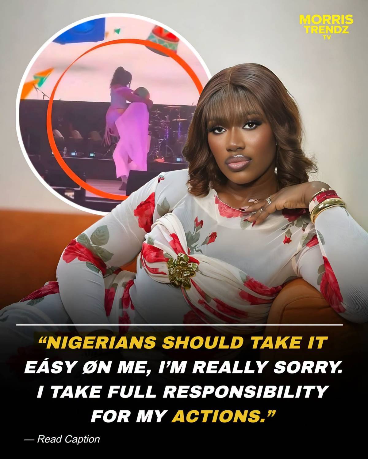 Nigerian comedian Real Warri Pikin has publicly apologised to her husband, Ikechukwu, and her fans f...