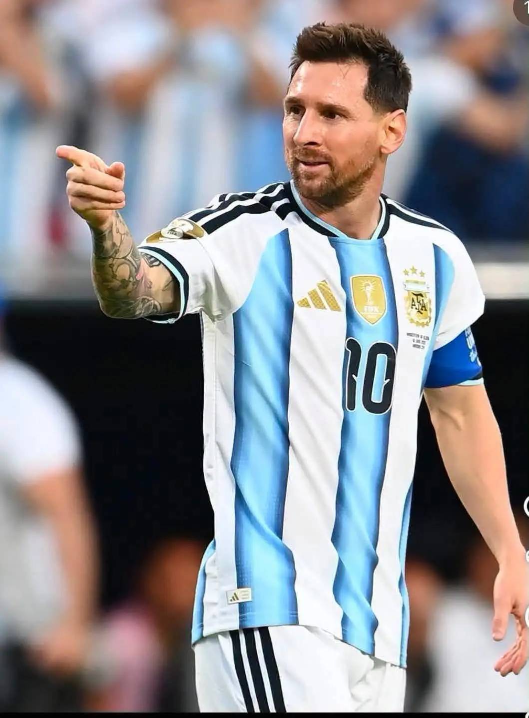 When you get messi Angry you have sign up to loss