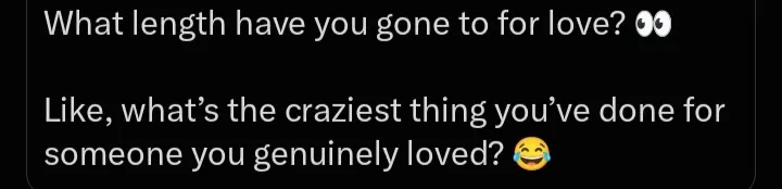 I used to steal my dad’s new shirts and shoes and give them to my boyfriend. 😭
I loved that guy so...
