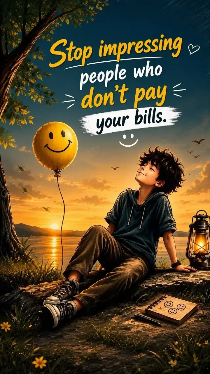 3️⃣1️⃣ STOP LIVING TO IMPRESS PEOPLE.

Don't go into debt buying things you cannot afford just to ap...