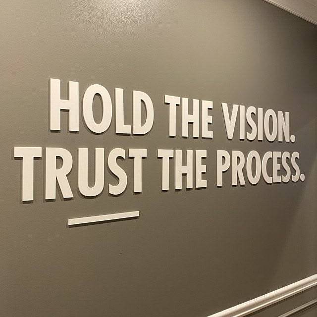Hold the Vision. Trust the Process.
It's easy to stay motivated when things are moving fast. The re...