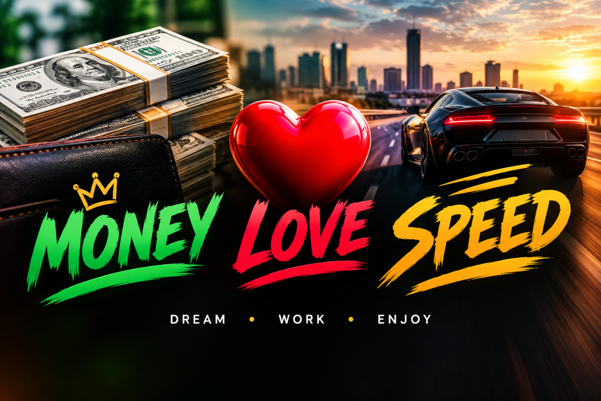 """MONEY LOVE SPEED """

"Decrease the time between having an idea and getting it done. Poverty love...