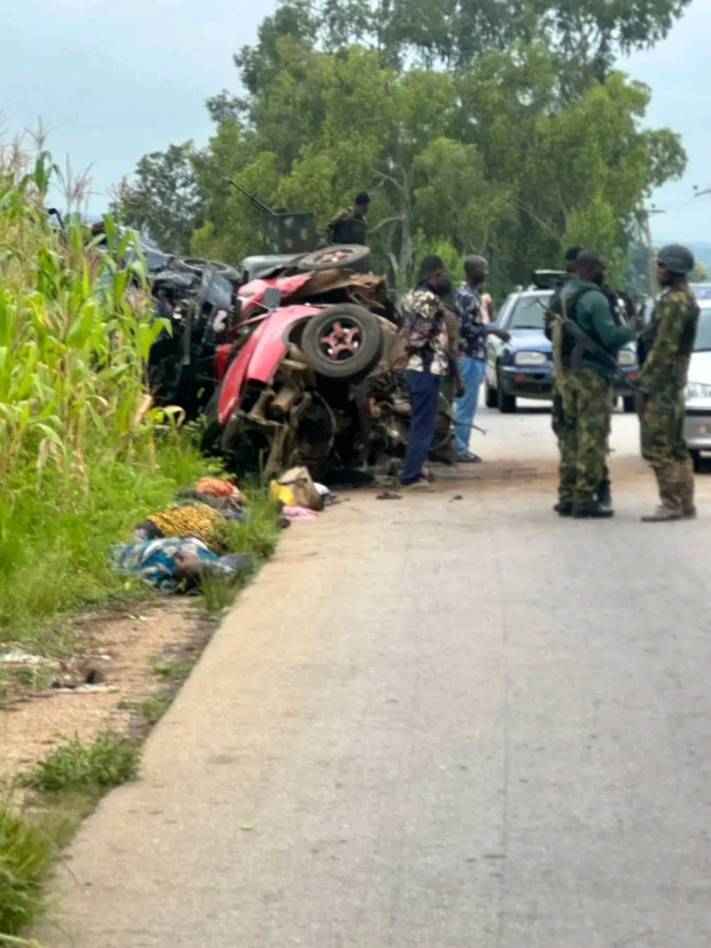 This is a terrible accident that occure few hours ago a golf fully overloaded with passengers to sou...