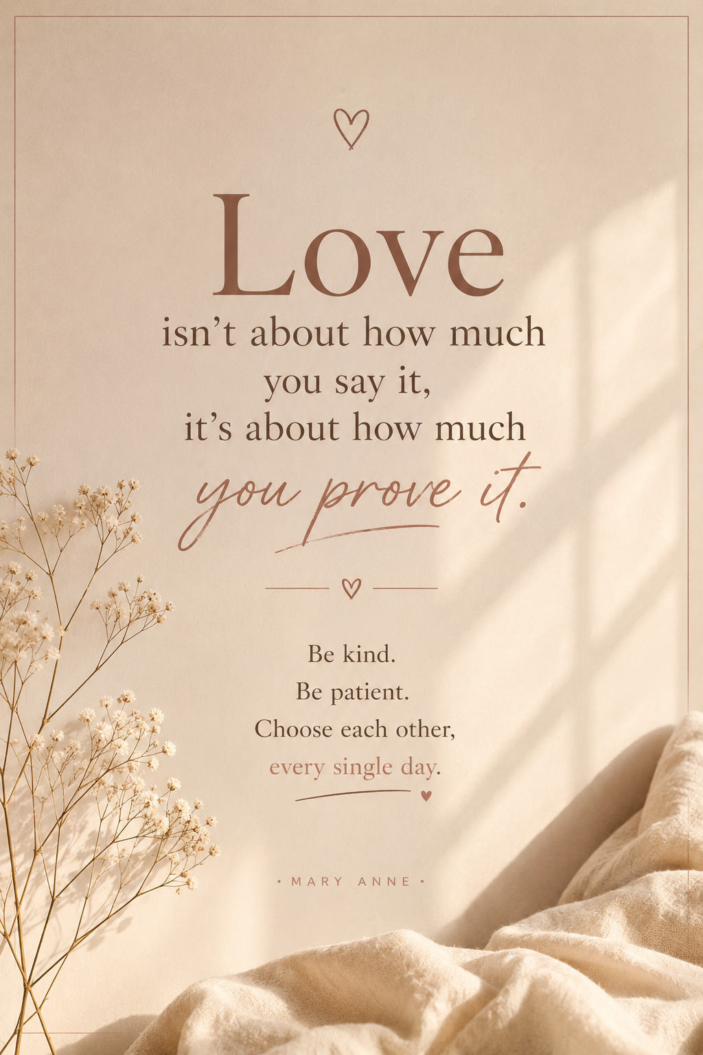Choose each other every single day. 
#LekeeLekee #love