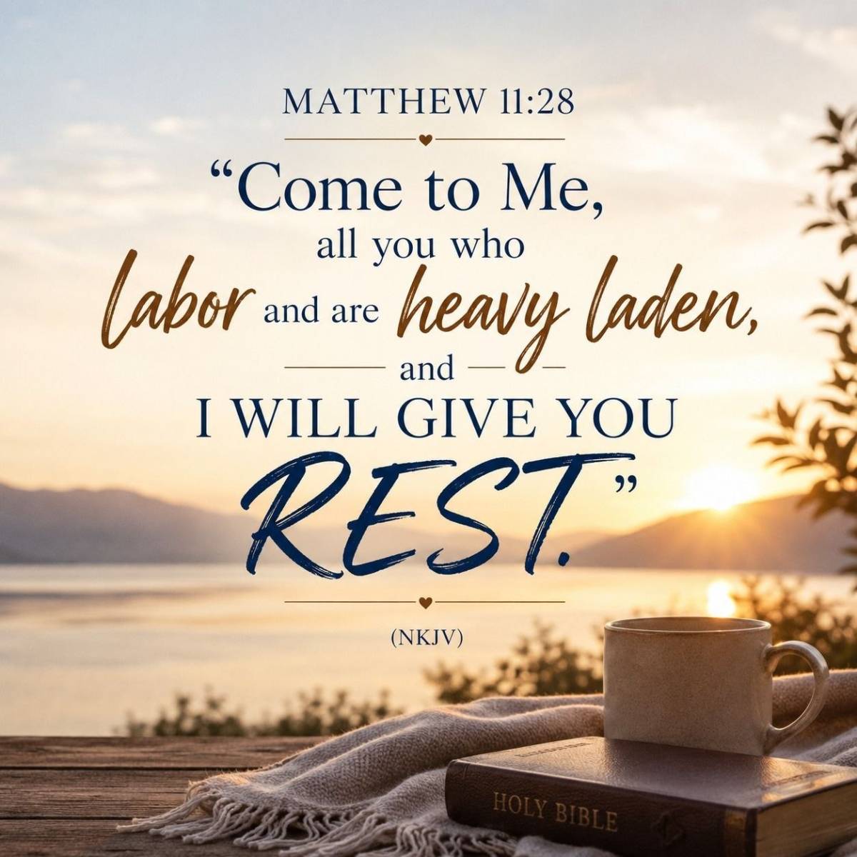 Come to Me, and I Will Give You Rest
The rest He offers is not the product of completed labour; it...