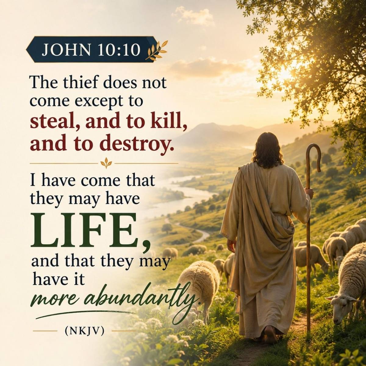 The Thief Comes Only to Steal, Kill, and Destroy
The enemy seeks to steal what God has given you, k...