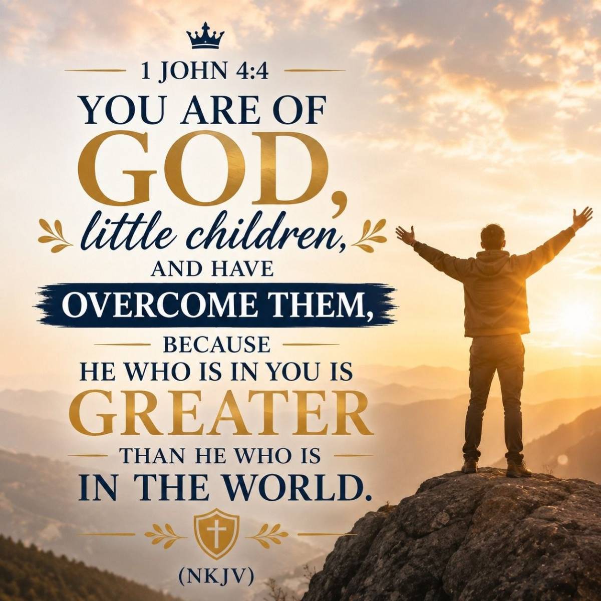Greater Is He Who Is in You
The comparison is between an indwelling Presence and an external power,...