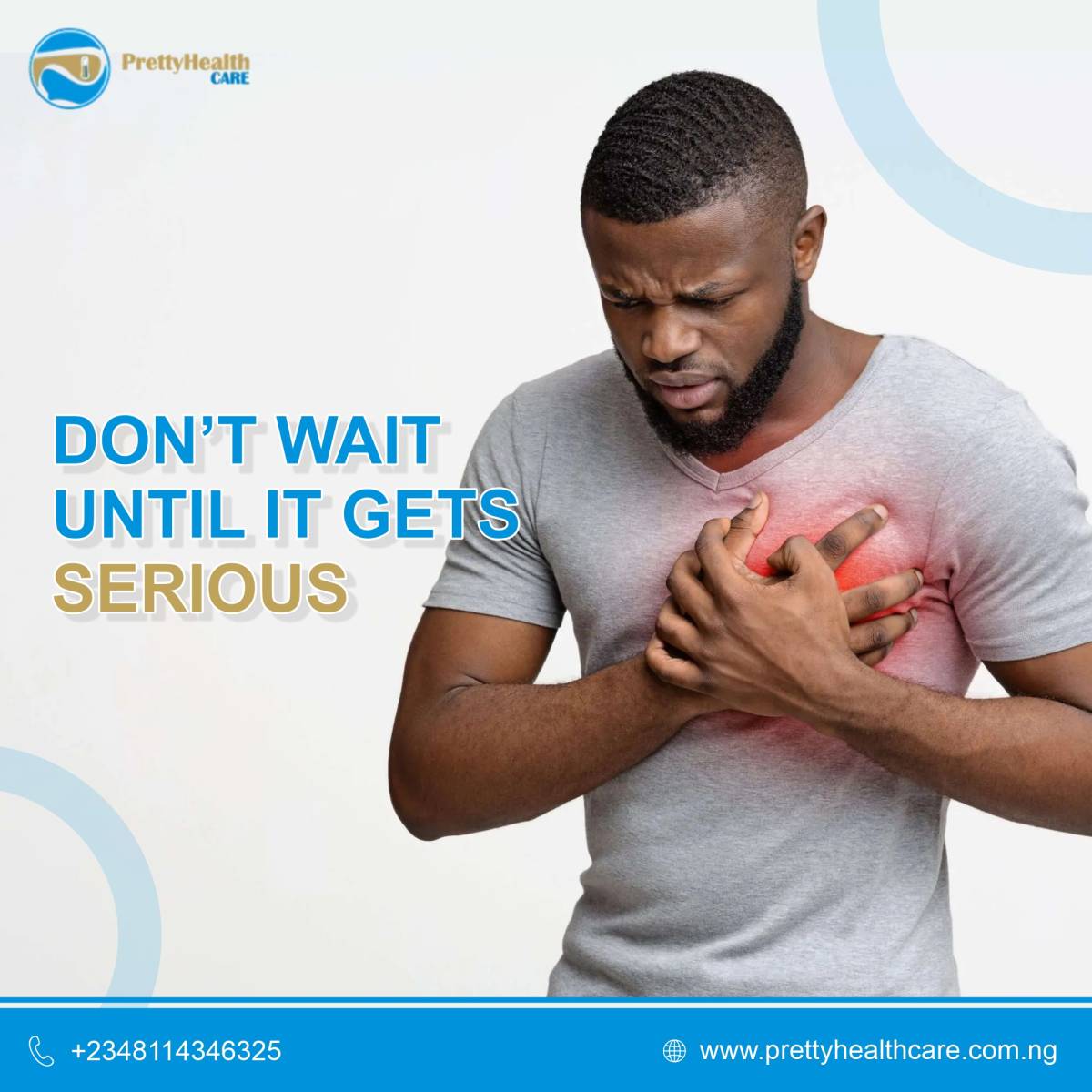 Regular health tests can help detect problems early before they become serious. A simple check today...