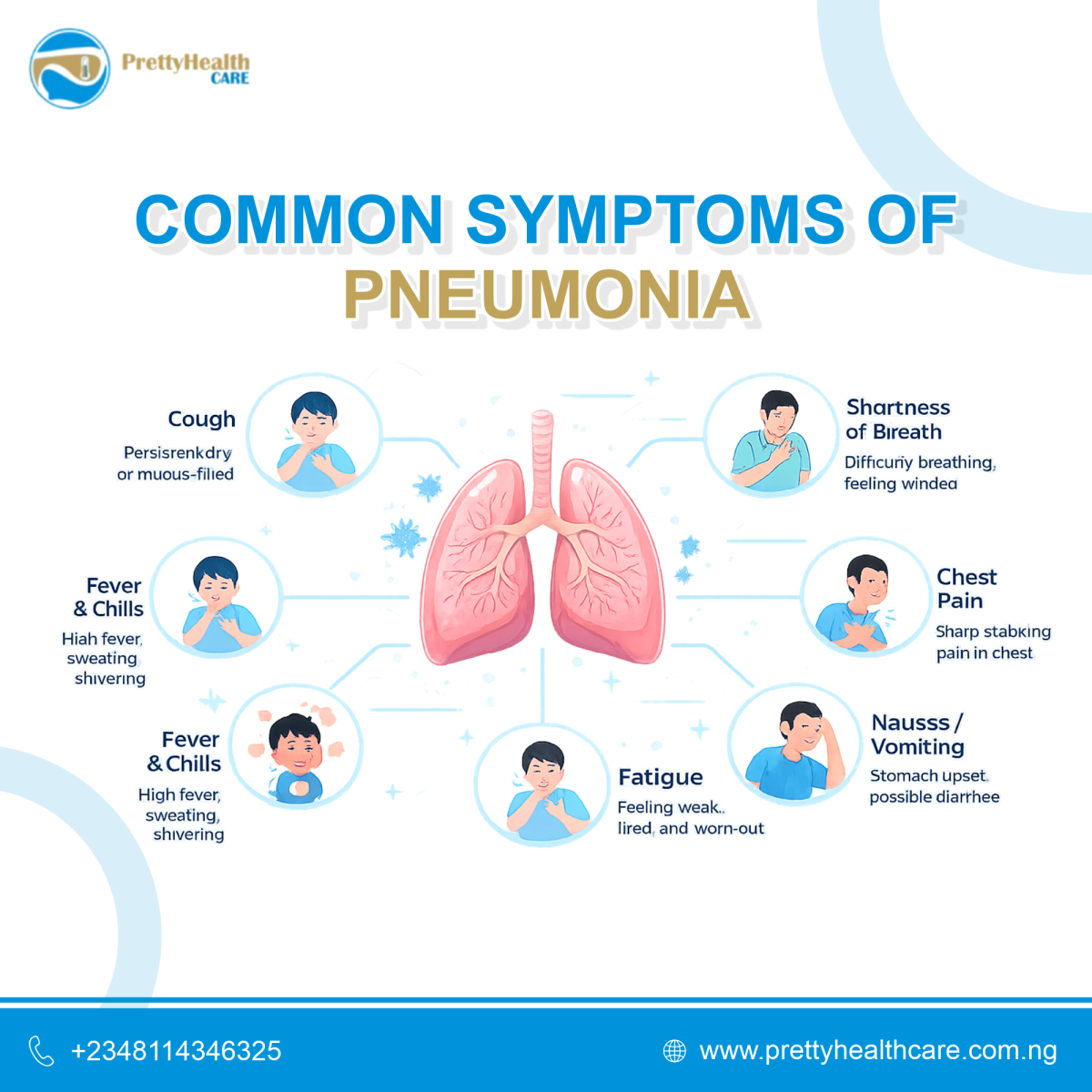 Don't ignore a persistent cough; it could be more than just a cold. Pneumonia can develop quickly, s...