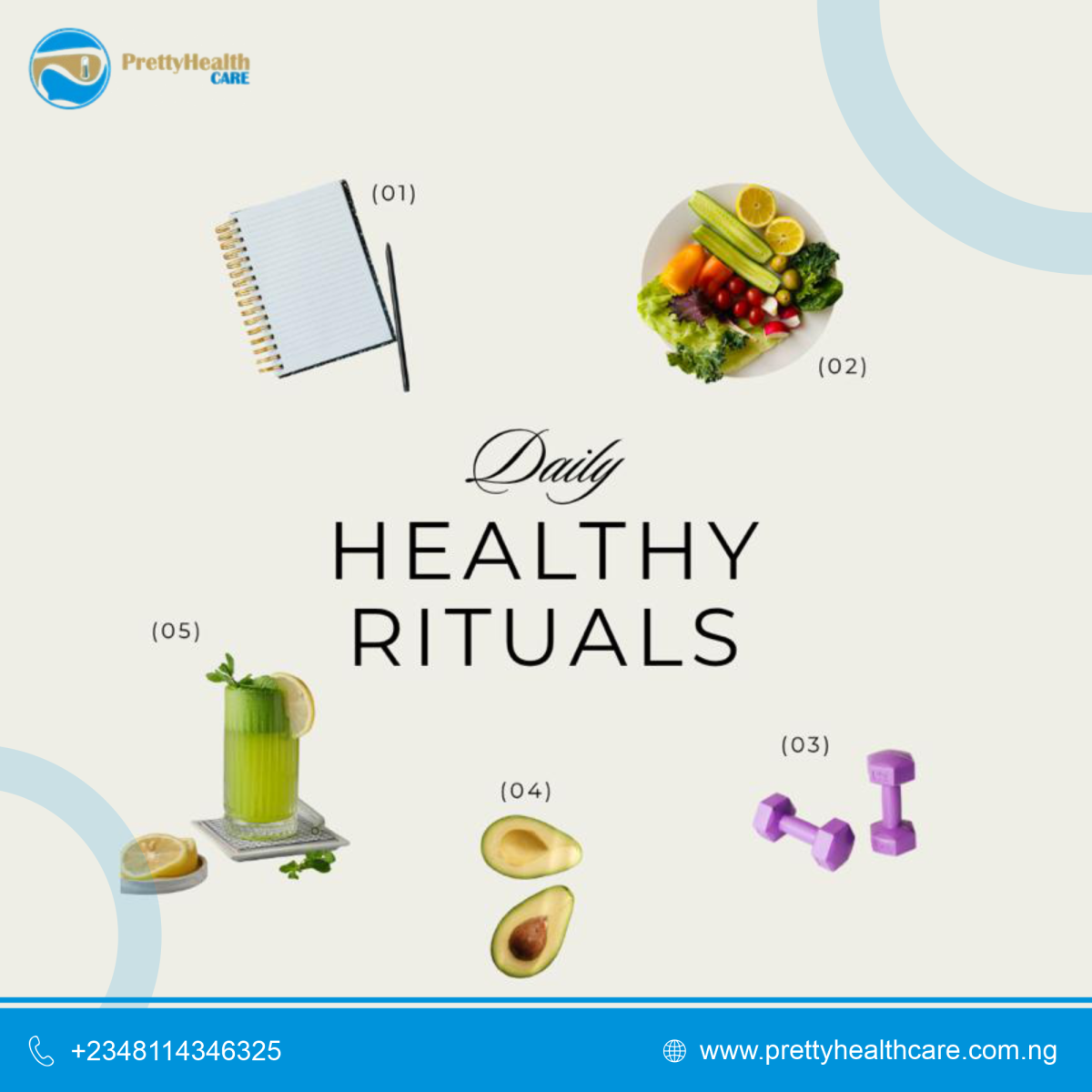 What is your plan for tomorrow? Here is a cheatsheet for you.
#prettyhealthcare
