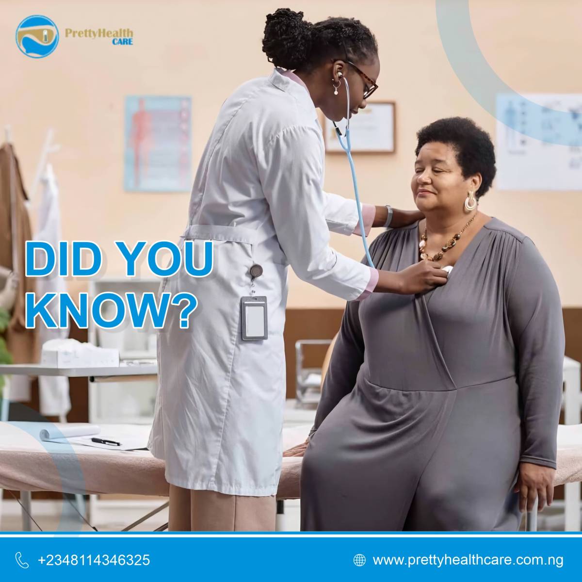 Did you know? ๐
Up to 80% of premature heart disease and stroke cases are preventable** through he...