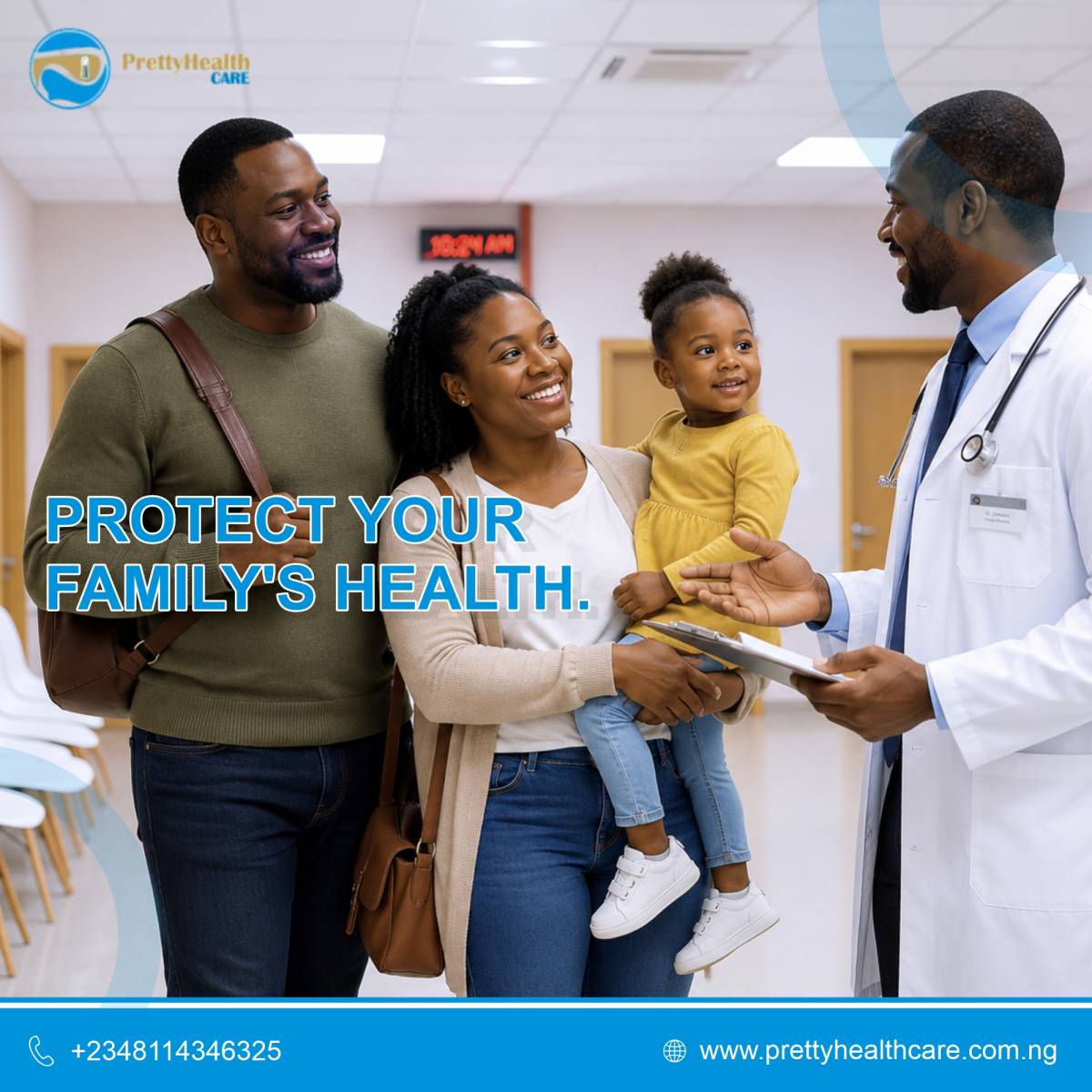 The strongest families don't just share love, they protect each other's health. ❤️
A simple check-up...
