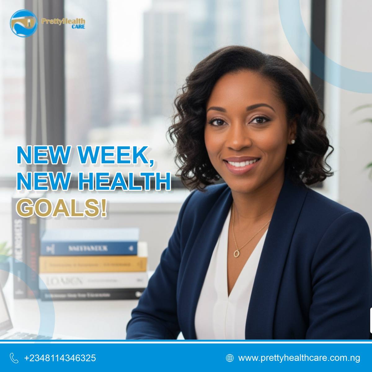 New week, new health goals!
Your health is your greatest investment. Start today with one healthy c...