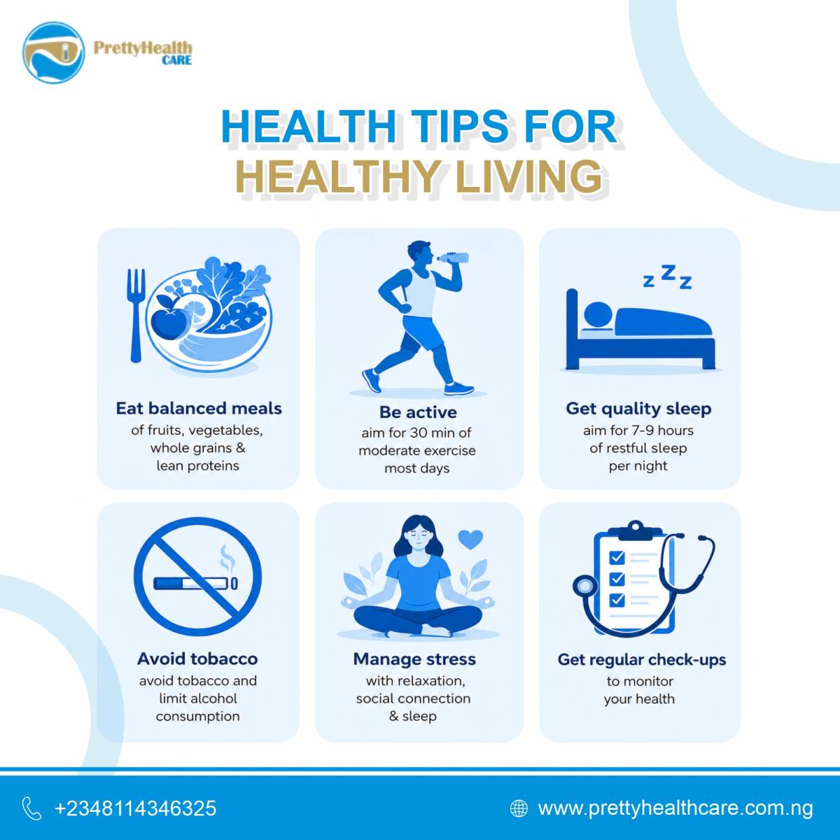 Most people wait until they're sick to take their health seriously. Don't be one of them.
Taking ca...