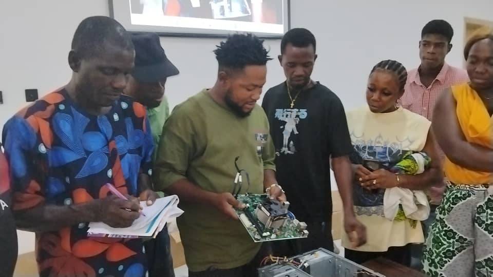 Exciting things are happening with the ongoing 3-month ICT and Phone Repair training program, spearh...