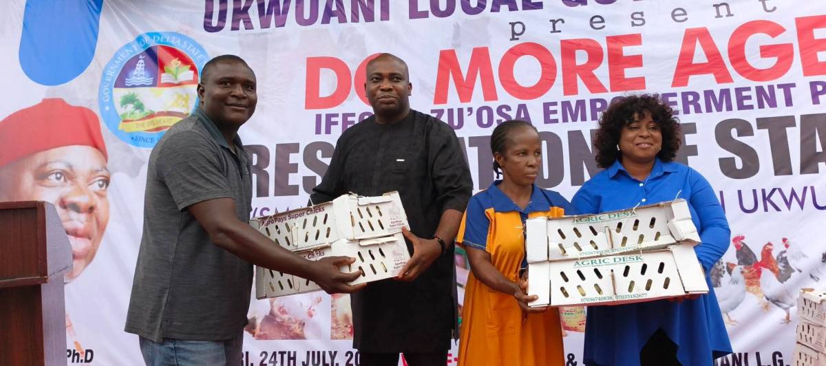 POULTRY EMPOWERMENT SCHEME BEGINS TO YIELD RESULTS IN UKWUANI LGA
The poultry farmers empowerment p...
