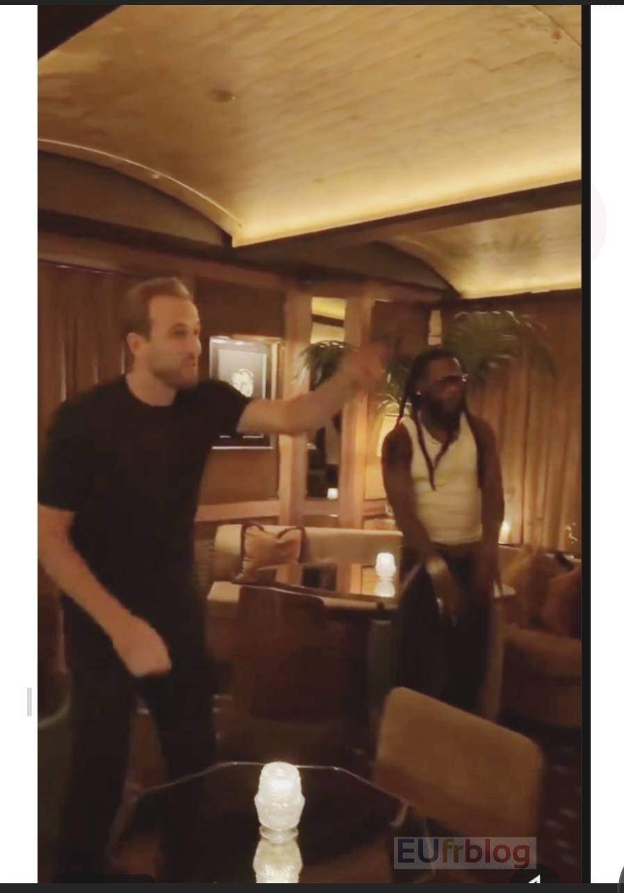 Burna Boy & Harry Kane on “BIG 7” vibe 🔥