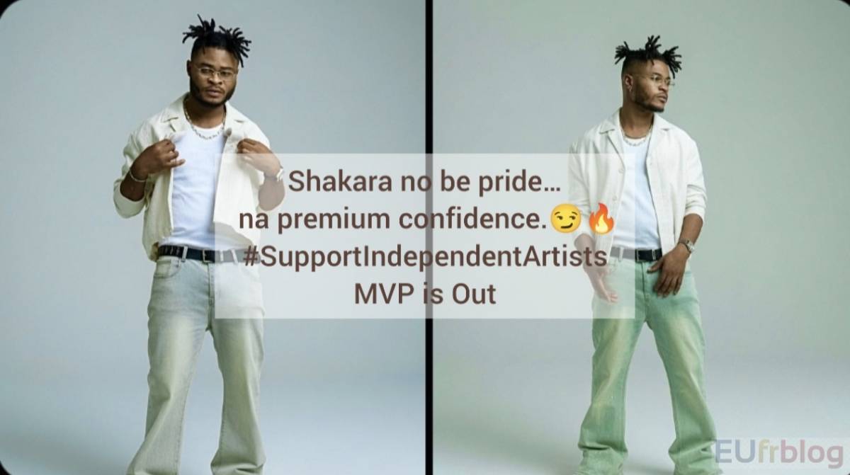They call it Shakara.  
We call it CONFIDENCE 😌🔥  
*MVP ALBUM* out now on Spotify, Apple, Boomplay...