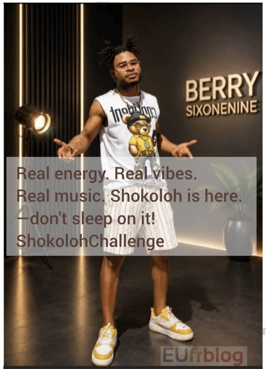 berrysixonenine Real energy. Real vibes. Real music. Shokoloh is here—don't sleep on it!
