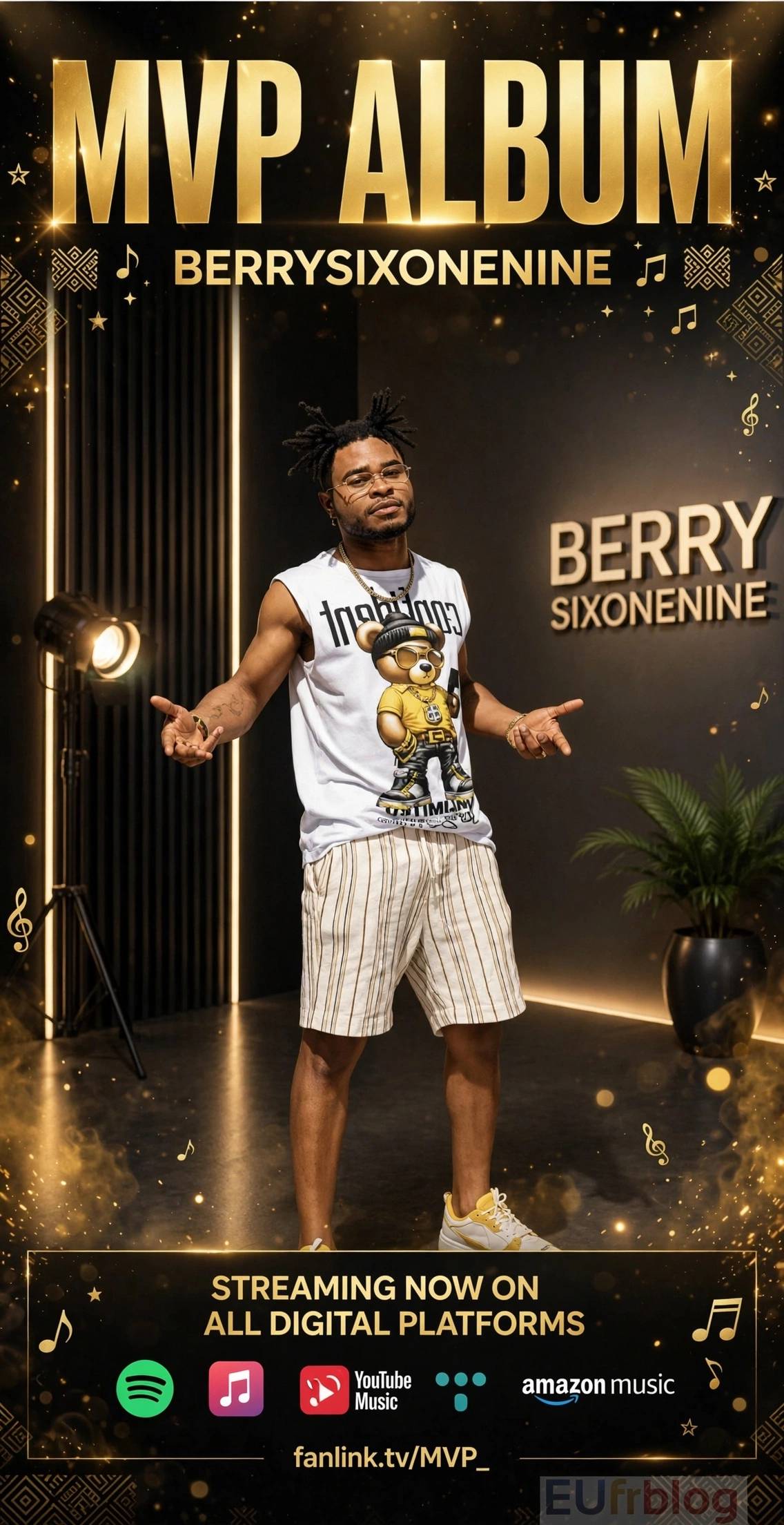 OUT NOW! ๐จ
MVP ALBUM by BERRYSIXONENINE is streaming on all platforms. Tap in: fanlink.tv/MVP_ ๐...