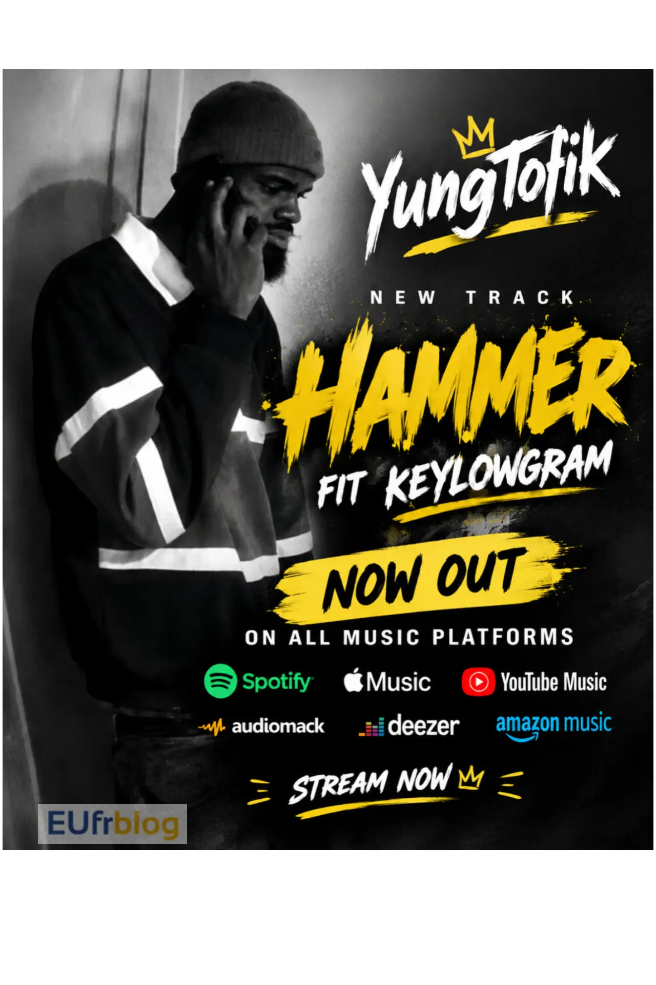 🚨NEW MUSIC ALERT! “HAMMER” IS HERE!
YUNGTOFIK is back with an absolute banger! “HAMMER,” featuring...