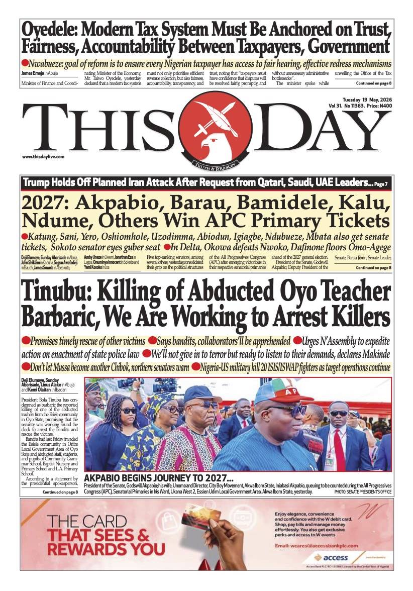 https://global.ariseplay.com/amg/www.thisdaylive.com/uploads/TDLA_0519-3.pdf
Oyedele: Modern Tax Sy...