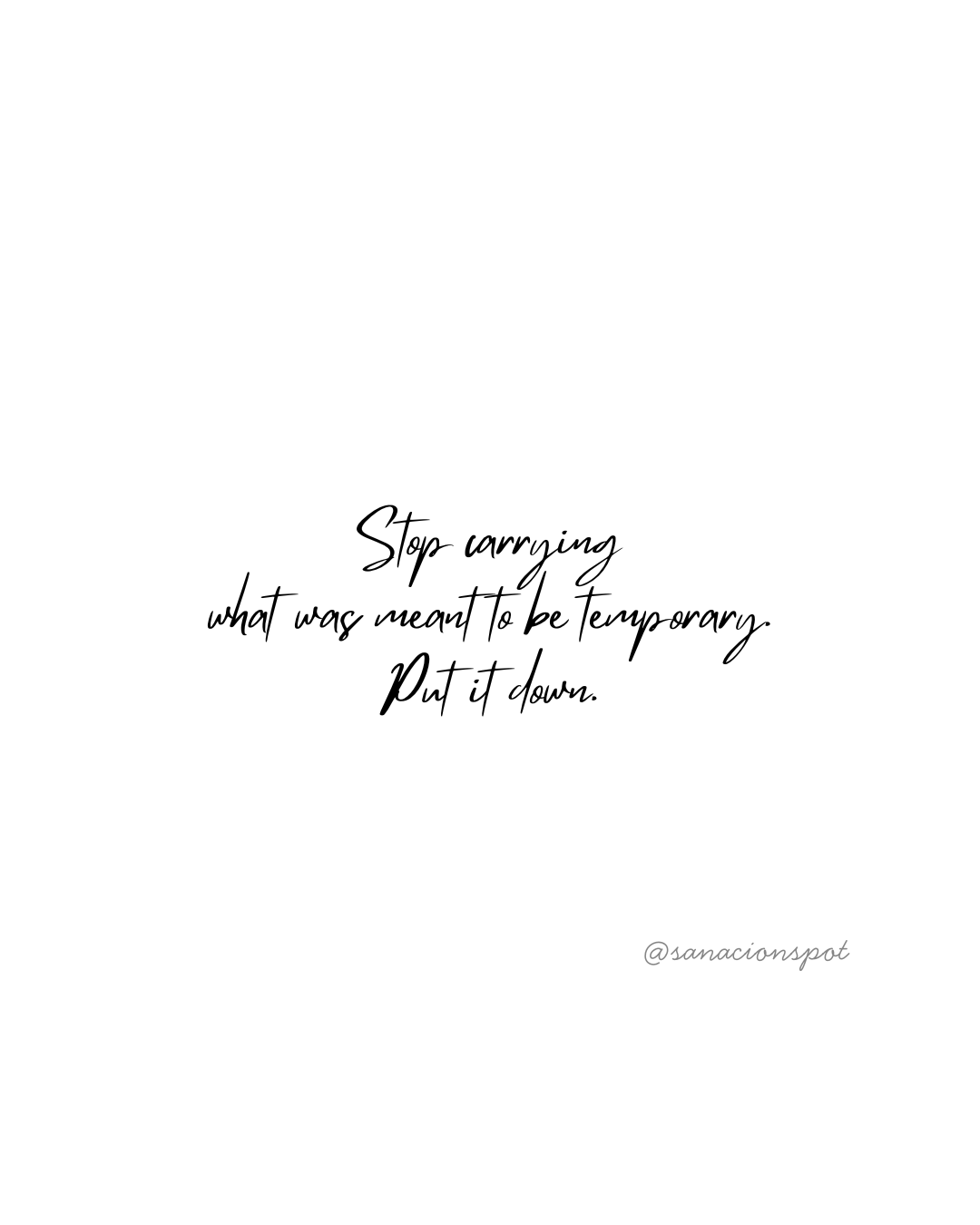 Post by Your therapist
