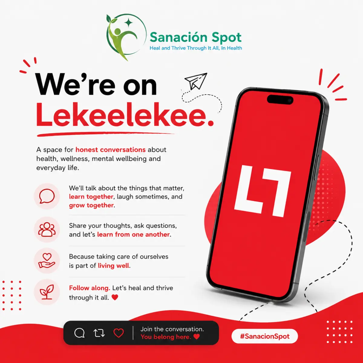Weβre now active on Lekeelekee! ππ½π€
Welcome to Sanacion Spot β a space for honest conversations...