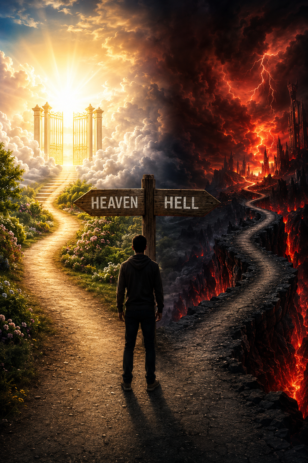If today were your last day on earth, where would you spend eternity?
Heaven or hell is not just a...