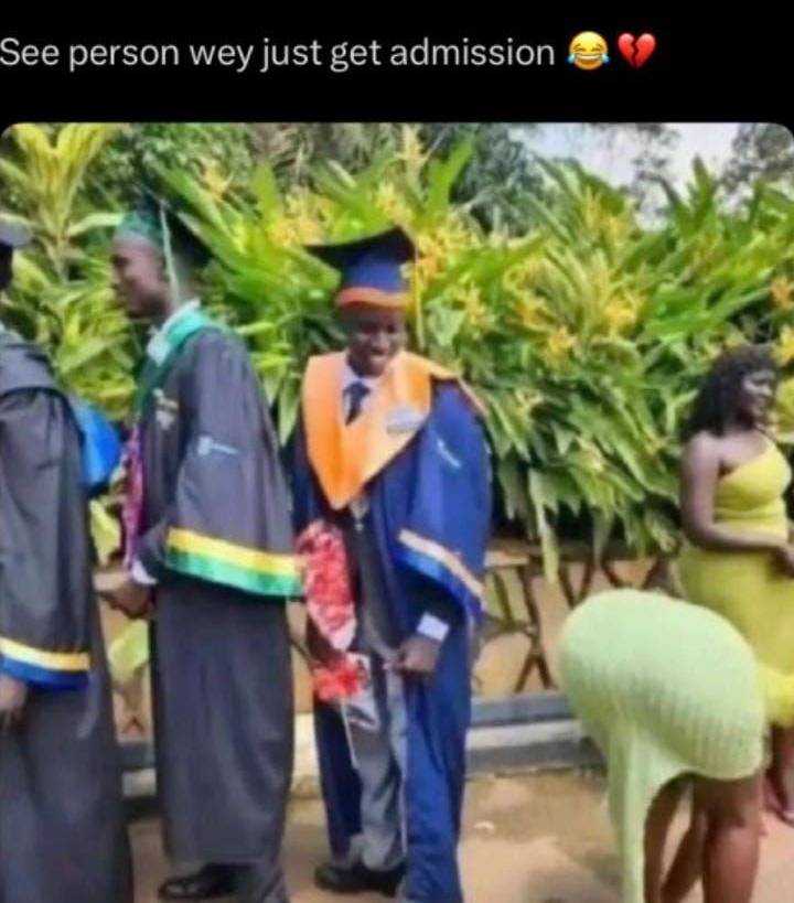 See person wey just get admission ๐๐น