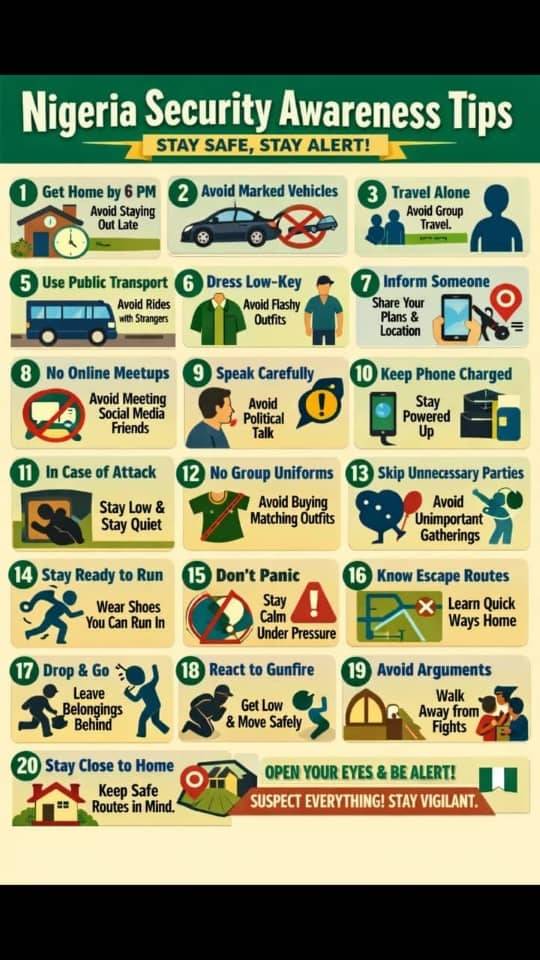 Stay safe... Stay Alert 💯