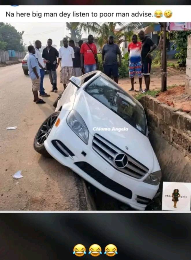Na here rich man dey listen to poor man advise