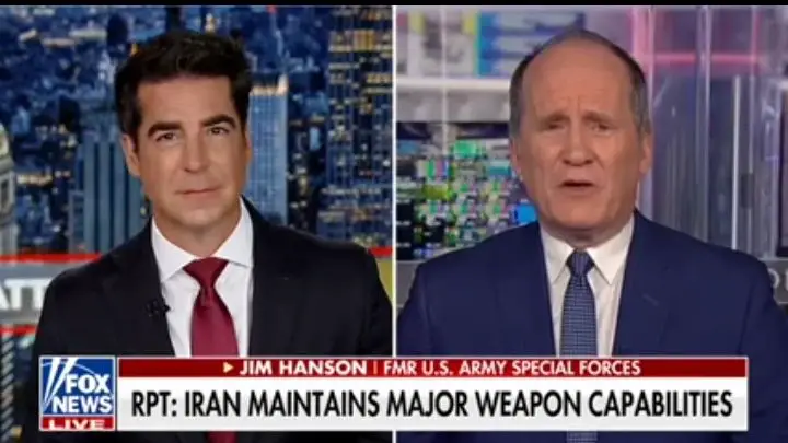 IRAN: “They can’t feed their people, they can’t sell their oil, they can’t do anything” - Jim Hanson...