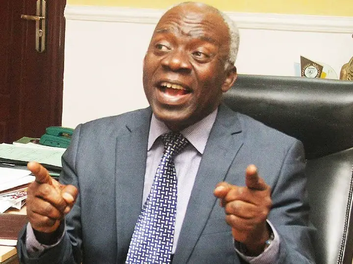 Falana to Tinubu: Trump’s claim on ISIS Commander false, don’t rely on it.
Human rights lawyer, Fem...