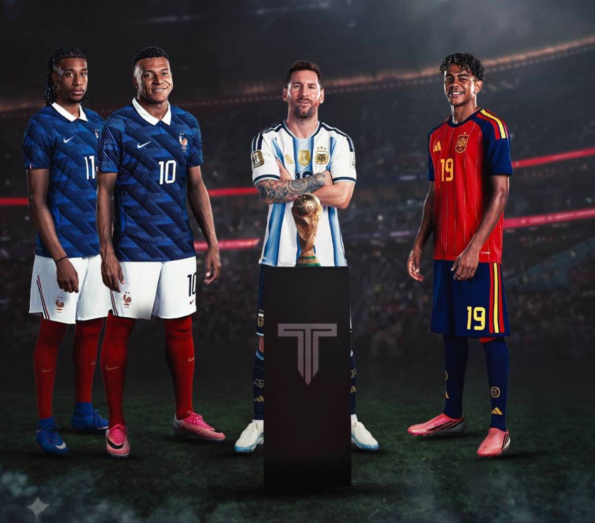 Lionel Messi is in the race for every major individual attacking award at the 2026 World Cup.
Goals...