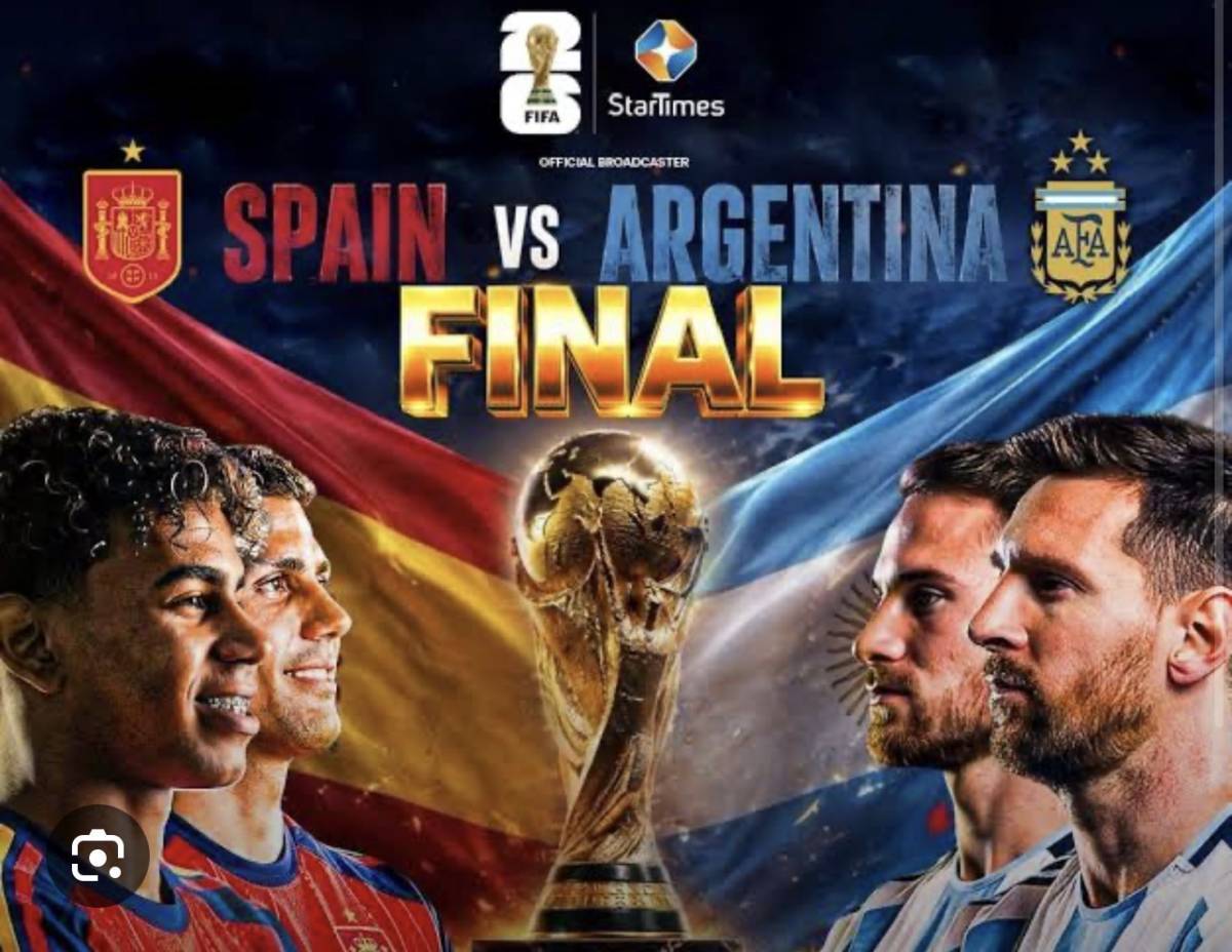 Still on the 2026 FIFA World Cup Final.
No matter who wins, I win
I'm grateful to watch Yamal Ri...