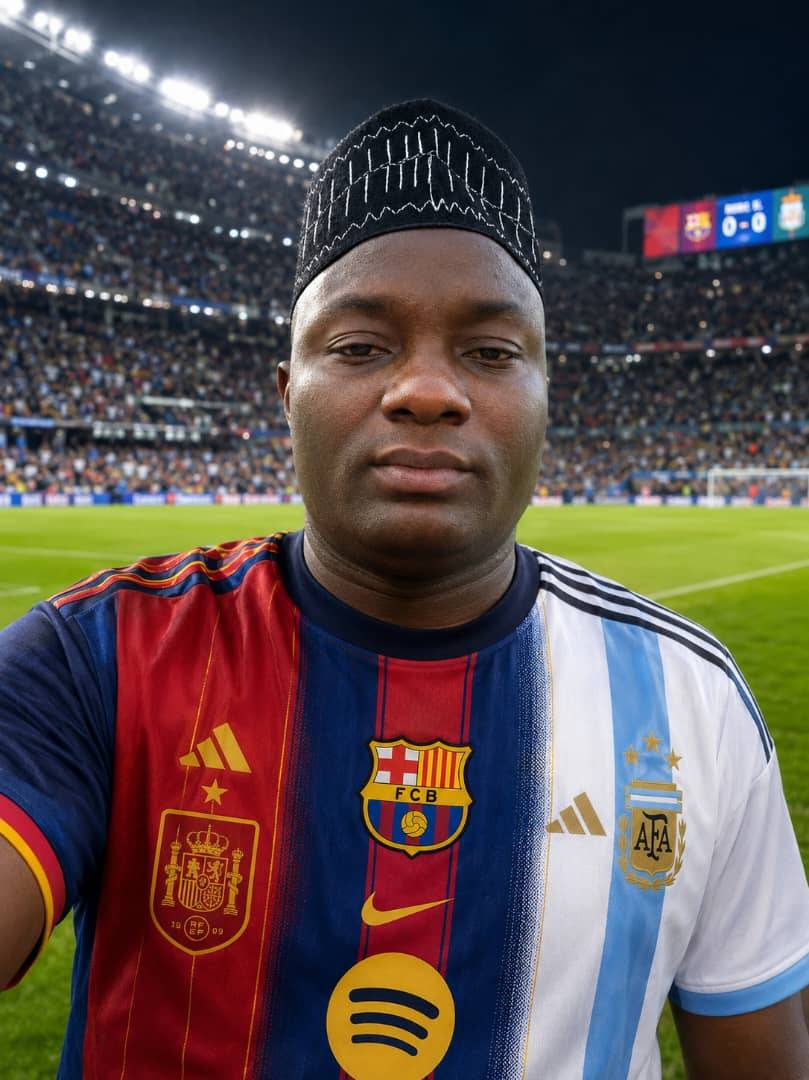 3 in 1
Spain - Barcelona - Argentina Fans.
Let's go Guys - No matter who wins, I'm still a winner...