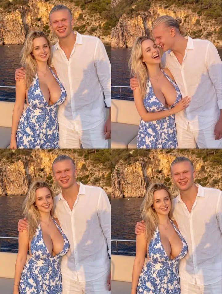 Erling Haaland's girlfriend, Isabel Haugseng reportedly bought him his first football shoes when he...
