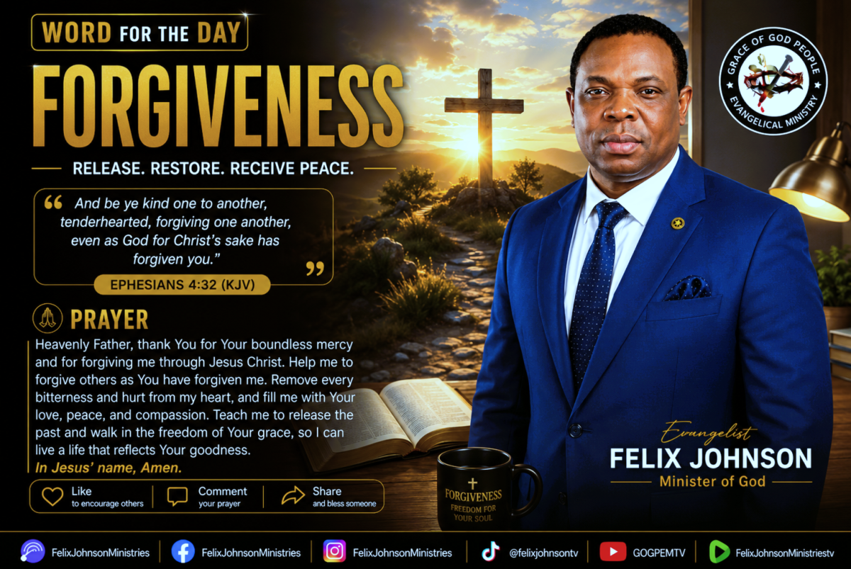 Forgiveness is a reflection of God's love at work in us. Just as Christ freely forgave us, we are ca...