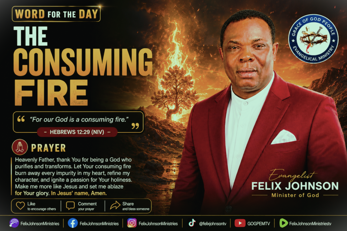 The fire of God doesn't destroy His children—it purifies, refines, and prepares them for His purpose...