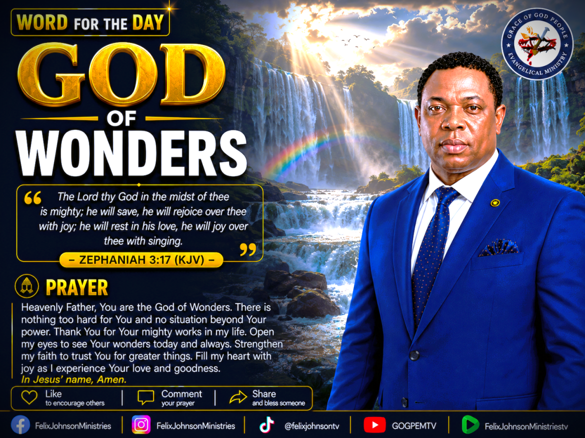 Our God still performs wonders beyond human understanding. When all hope seems lost, He makes a way,...