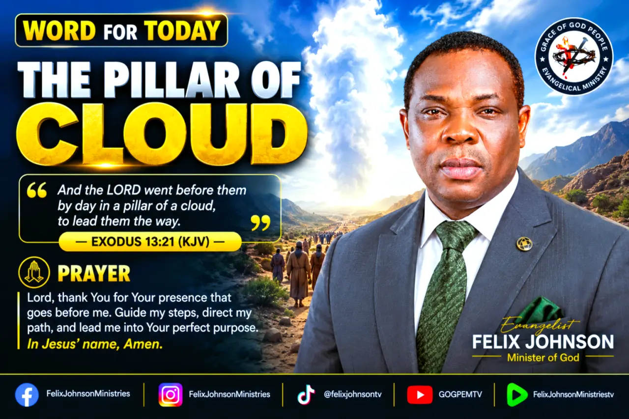 ☁️THE PILLAR OF CLOUD☁️
When God goes before you, you never have to walk alone. May His presence gu...