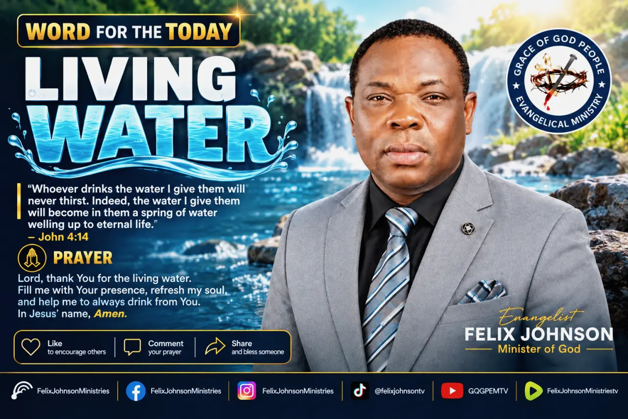 LIVING WATER π§
Jesus is the source of the water that truly satisfies. When you drink from Him, your...