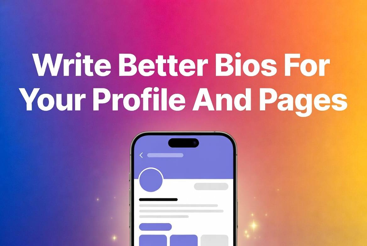 π¨ How To Write Better Bios For Your Profile And Pages ππ
A clear bio helps people understand what...