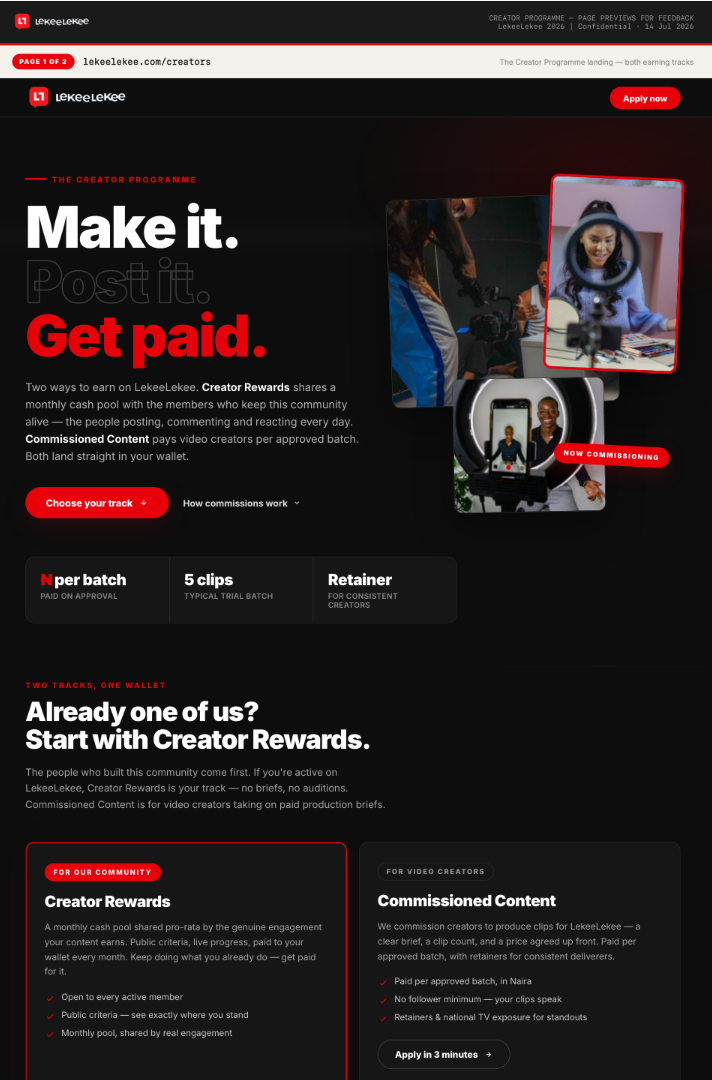 🚨 The Do's And Don't For Creators' Earning Program ❤️
Do’s for Creators Earning Program :
✅ Ke...